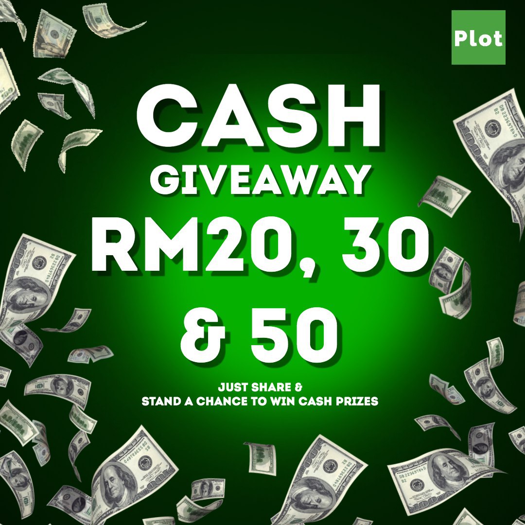 Cash Give Away! Just Share It!